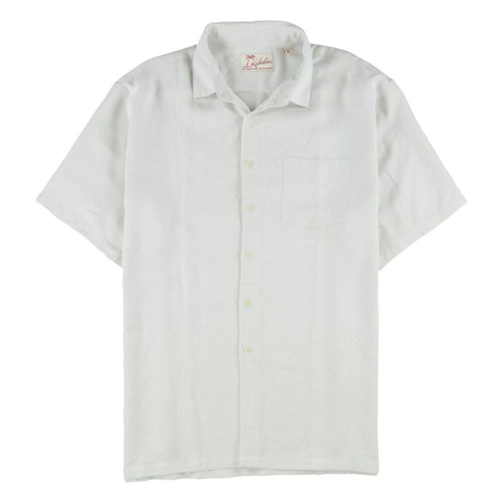 Kahala Mens Electric Fern Button Up Shirt, NWT